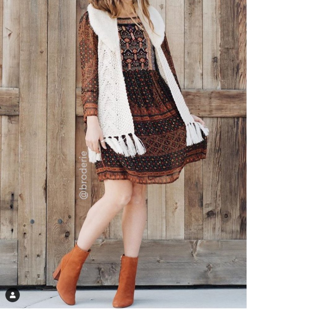 Anthropologie handknit Anchorage Vest xs new with tag - Picture 2 of 9